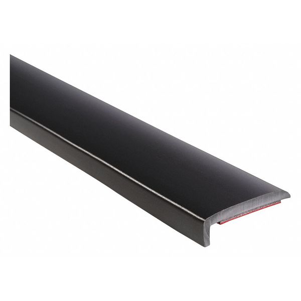 Black Polyvinyl Chloride Edge Trim 25 ft. L, 1.072