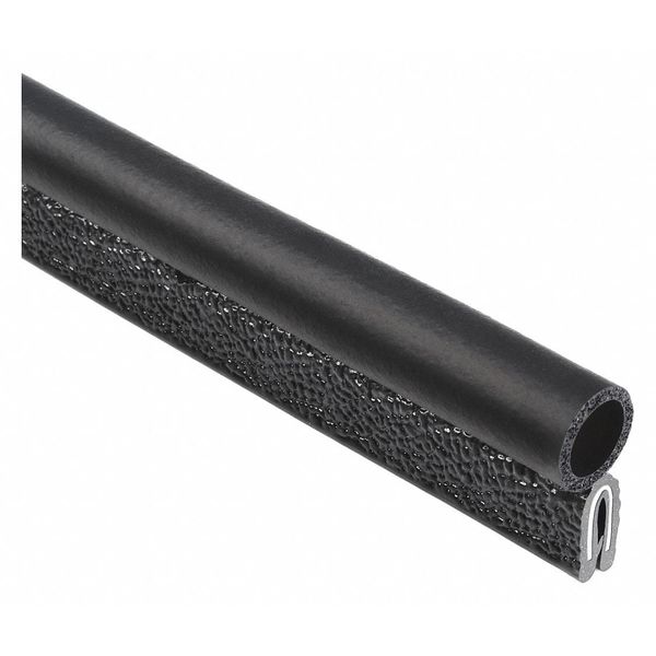 Trim Seal, EPDM, 25 ft Length, 3/4