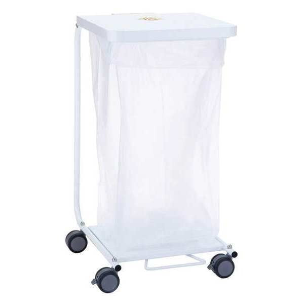 Collection Hamper with Foot Pedal and Quiet Closure Lid