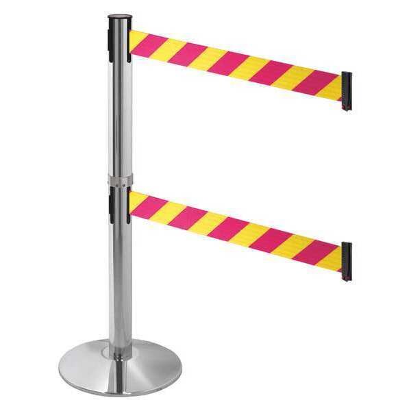 Barrier Post, 3in. Belt W, 14in. Base dia.
