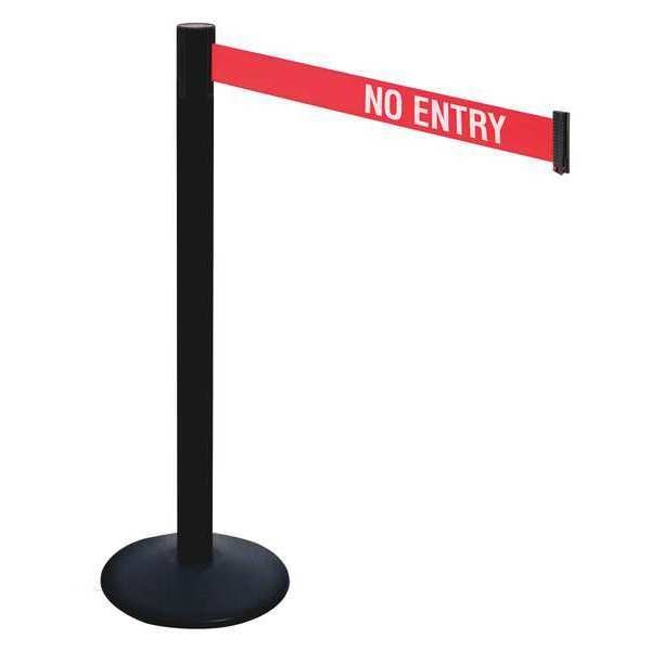 Barrier Post, 40 in. H, 3 in. Belt W