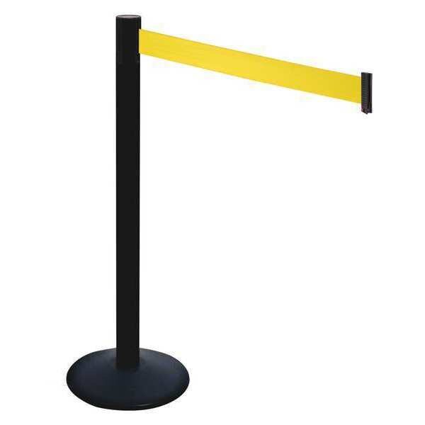 Barrier Post, PVC Post, Yellow Belt