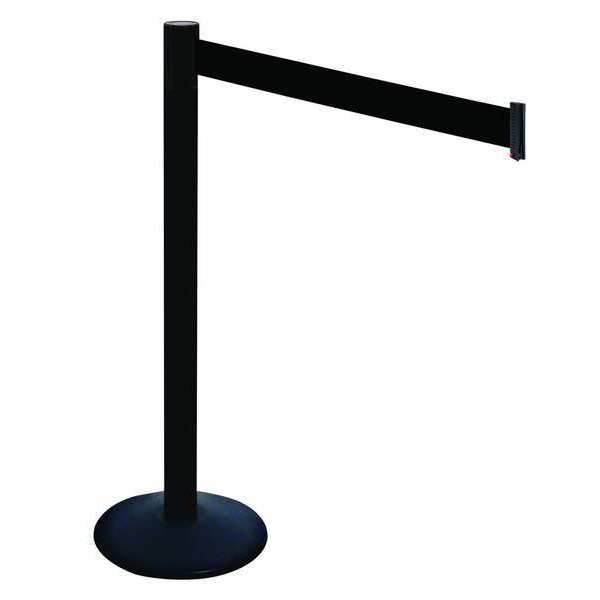 Barrier Post, 40 in. H, Black Belt