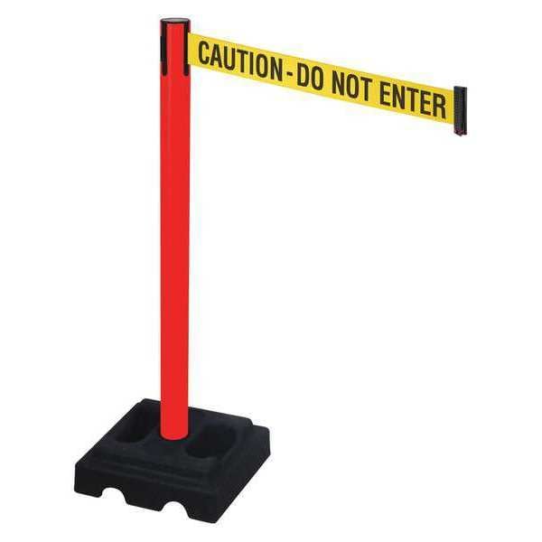 Barrier Post, PVC Post, 10ft Belt L, Square