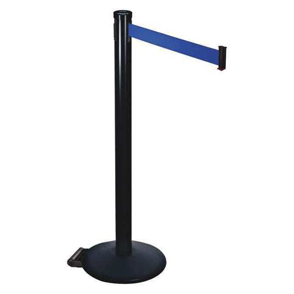 Barrier Post, Blue Belt, 2 in. Belt W