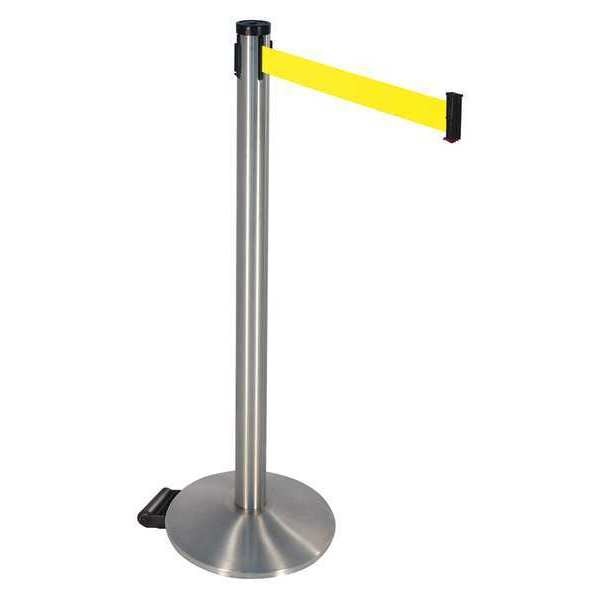 Barrier Post, Satin SS, 2 in. Belt W