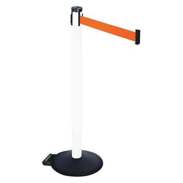Barrier Post, 2 in. Belt W, 40 in. H