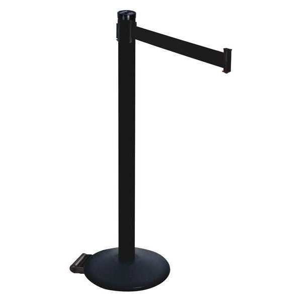 Barrier Post, Black Belt, 2 in. Belt W
