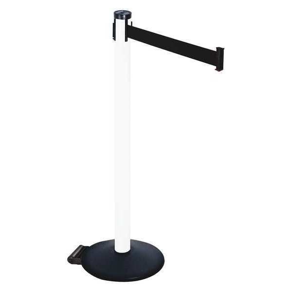 Barrier Post, Black Belt, 2 in. Belt W