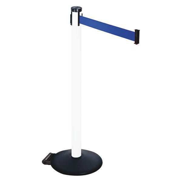 Barrier Post, Blue Belt, 2 in. Belt W