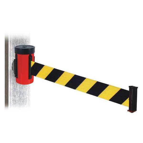 Belt Barrier, Red, Magnet, Black/Ylw Belt
