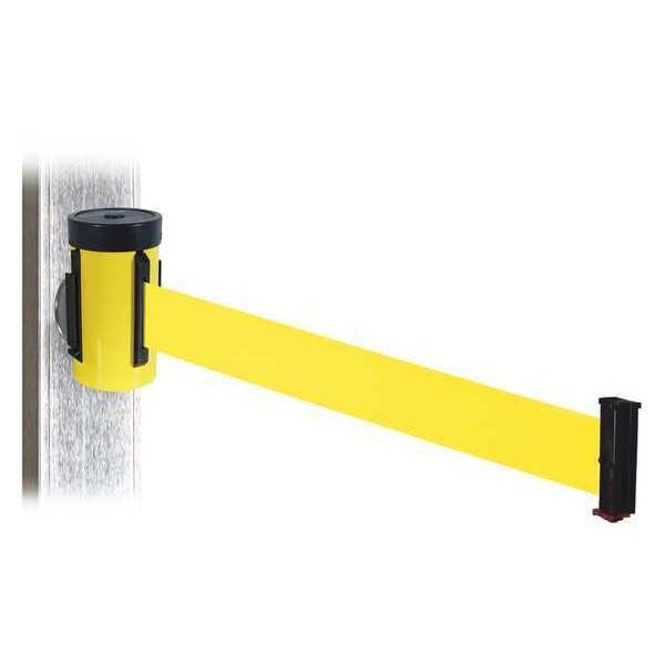 Belt Barrier, Ylw, Magnet, Ylw Belt, 10ft. L