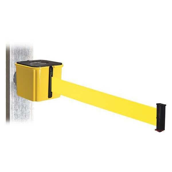 Belt Barrier, Ylw, Magnet, Ylw Belt, 15ft. L