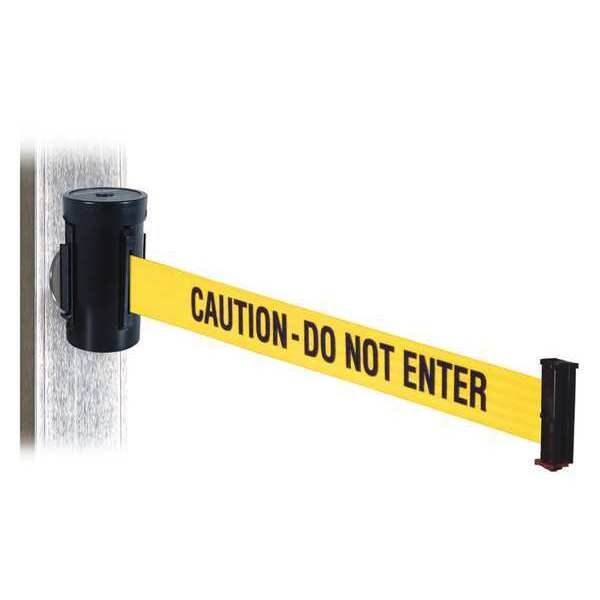 Belt Barrier, Black, Magnet, 10ft.L