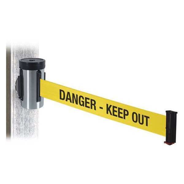 Belt Barrier, Satin SS, Magnet, 10ft.Belt L