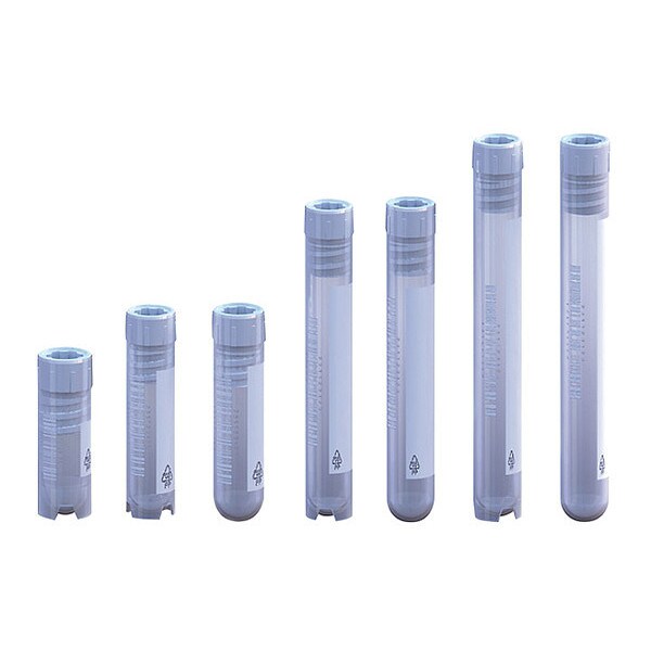 Cryogenic Vial, 3in H x 0.50in L, PK50