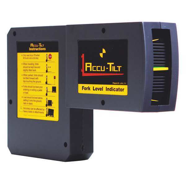 Fork Tilt Level Indicator, Black, Plastic