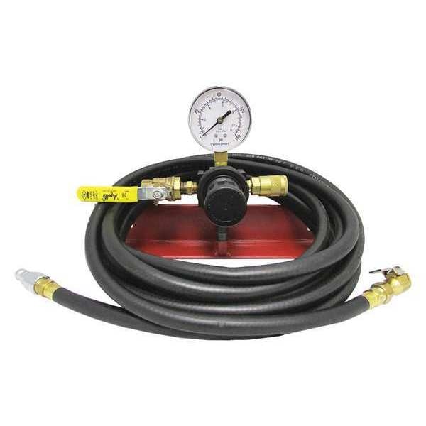 Tire Inflator, 0 to 125 psi, 11 in.