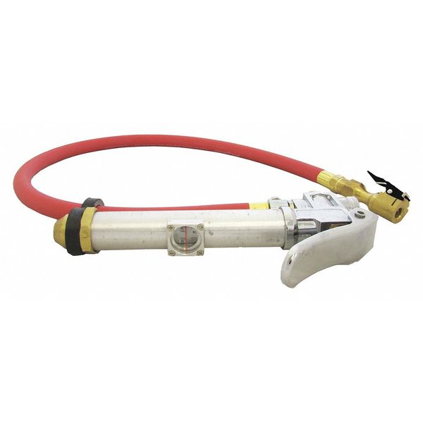 Inflator Gauge, 250 deg. F, 6 in.