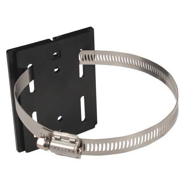 Wall Mount Plate, Black, 5 in. L