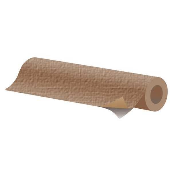 Fiberglass Fabric, 72 ft L, 35 in W, 0.01 in Thick, Plain Backing, 500  Degrees F Max Temp, Tan