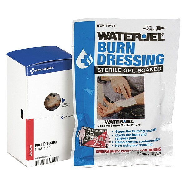 First Aid Kit Refill, First Aid Burn Cream, 10 Per Box