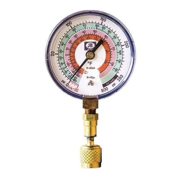 Test Gauge, Blue, For R-22, R-404A, R-410A