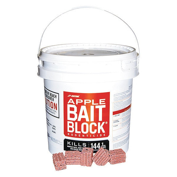 Rodenticide, Blocks, Diphacinone, 10.1 lb.