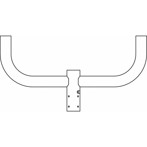Pole Bracket, Steel Housing, 30