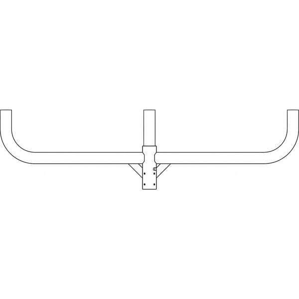 Pole Bracket, Steel Housing, 60