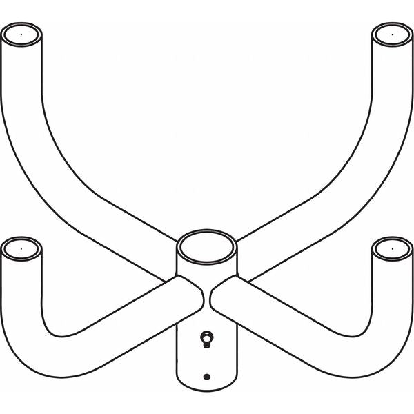 Pole Bracket, Steel Housing, 30