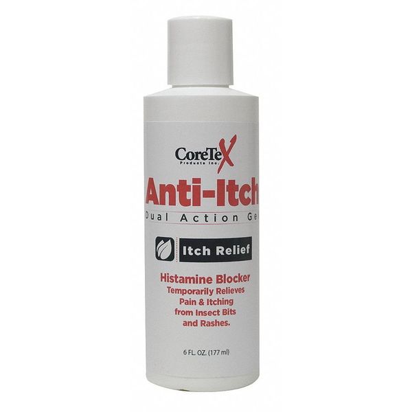 Anti-Itch Gel, Cream, Bottle, 6.000 oz.