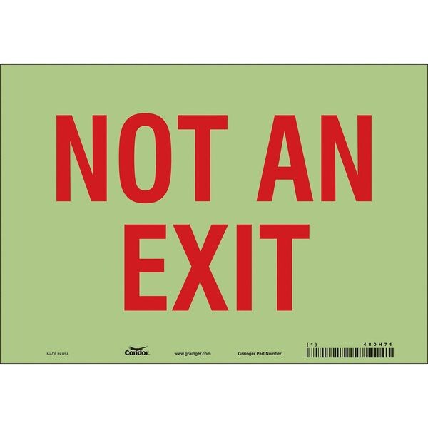 Not An Exit Sign, English, 10