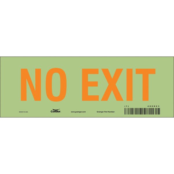 No Exit Sign, English, 10