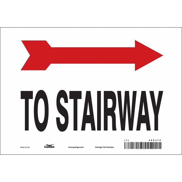 Safety Sign, 7 in Height, 10 in Width, Vinyl, Vertical Rectangle, English, 480J72