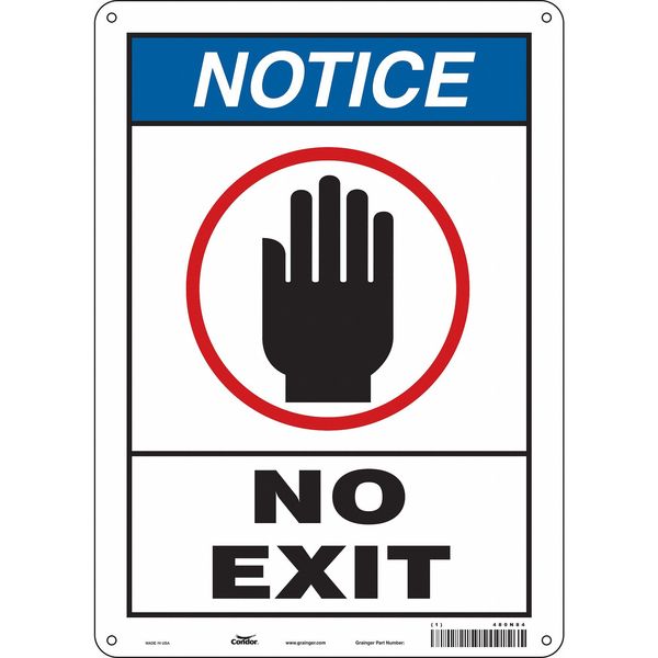 No Exit Sign, English, 10