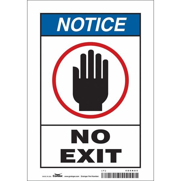 No Exit Sign, English, 7