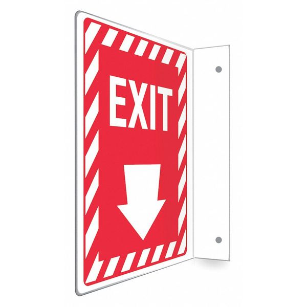 Exit Sign, English, 9