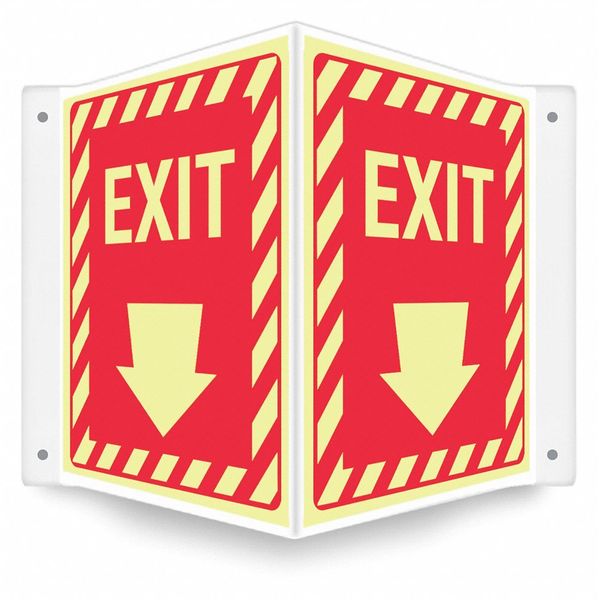 Exit Sign, English, 14