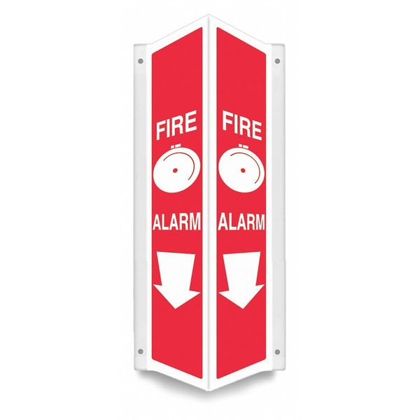 High Visibility Safety Sign, 7-1/2