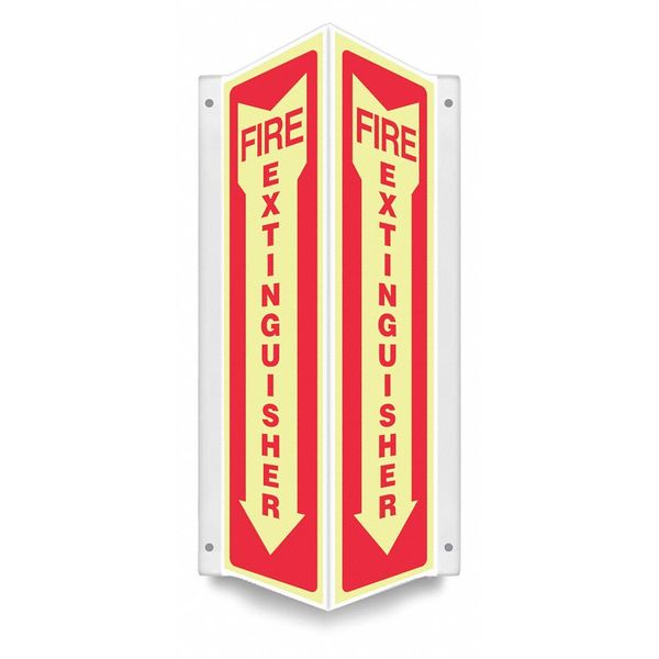 High Visibility Safety Sign, 7-1/2