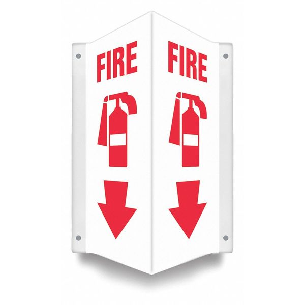 High Visibility Safety Sign, 7-1/2