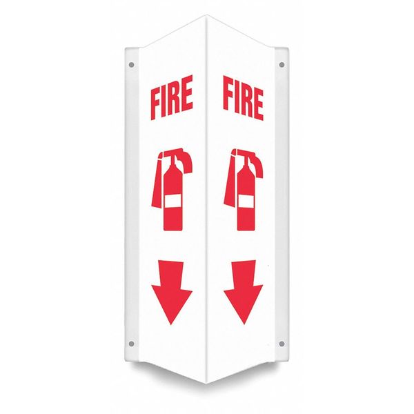 High Visibility Safety Sign, 7-1/2