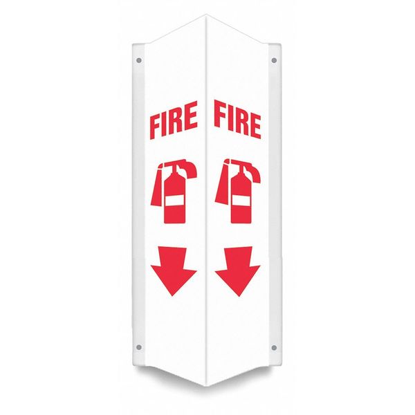 High Visibility Safety Sign, 7-1/2