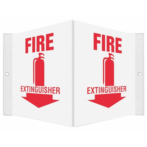 High Visibility Safety Sign, 8-1/2