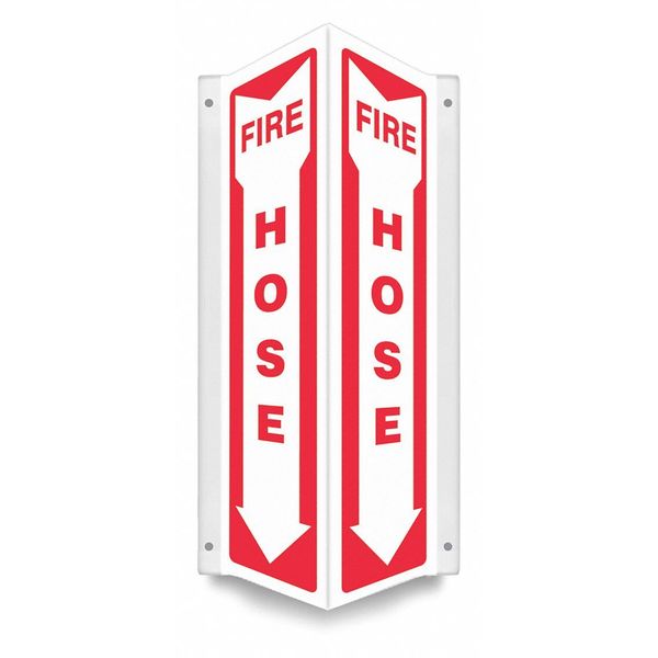 High Visibility Safety Sign, 7-1/2