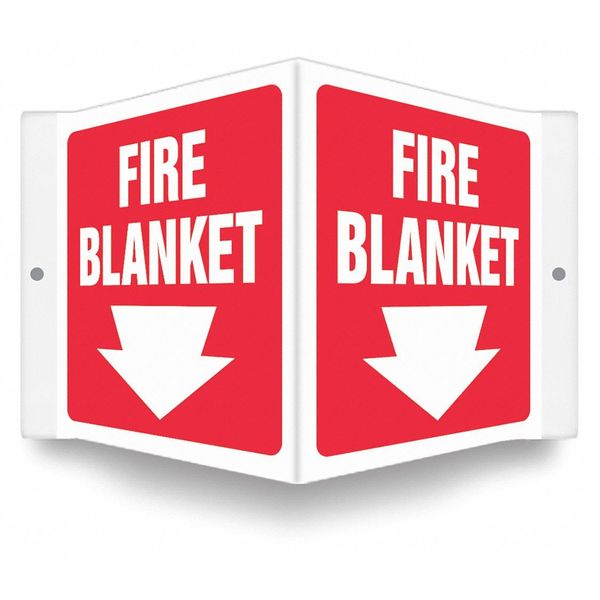 High Visibility Safety Sign, 8-1/2
