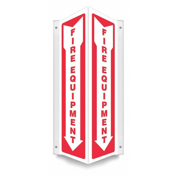 High Visibility Safety Sign, 7-1/2