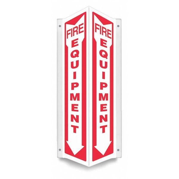 High Visibility Safety Sign, 7-1/2