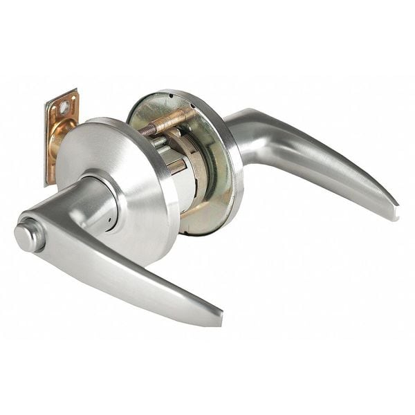 Door Lever Lockset, 2-3/4